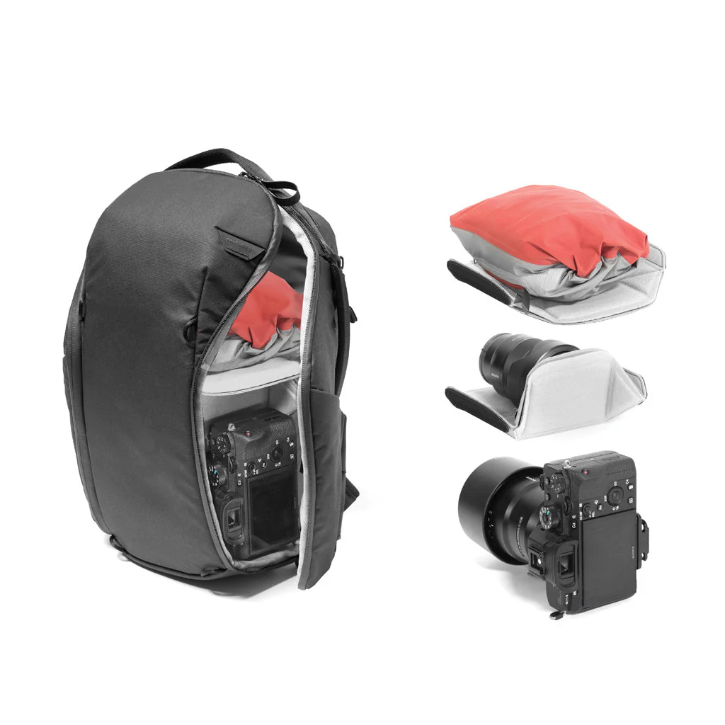 Everyday Backpack Zip | 15L | Black - Image 4