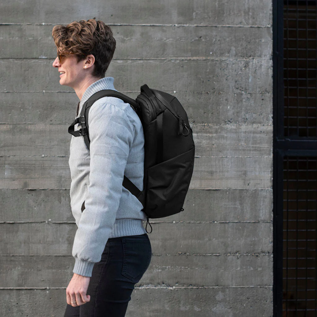 Everyday Backpack Zip | 20L | Black - Image 9