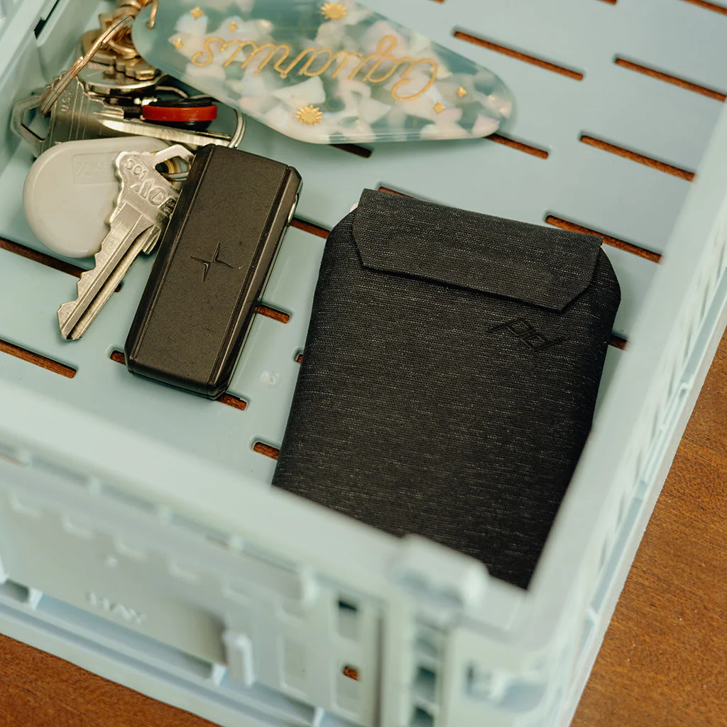 Mobile Wallet | Slim Wallet | Charcoal | Fabric - Image 9