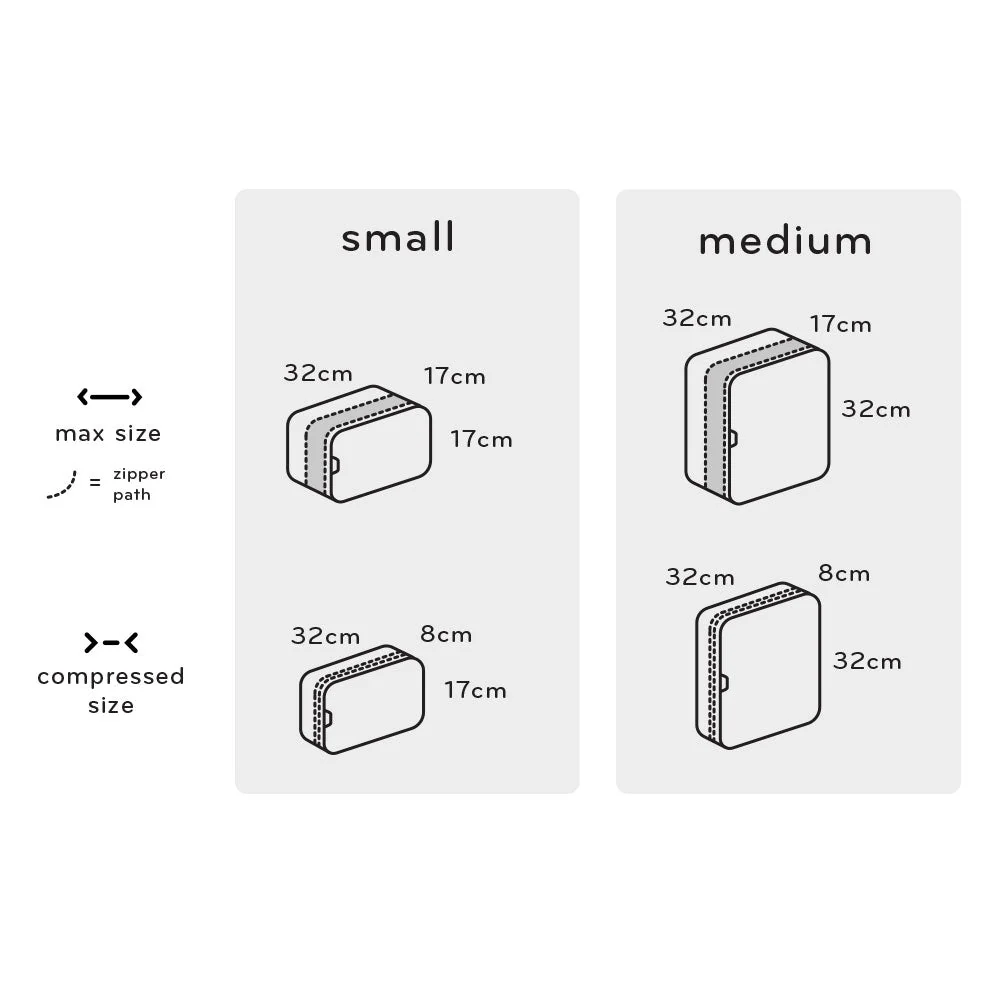 Packing Cube | Medium | Charcoal - Image 8