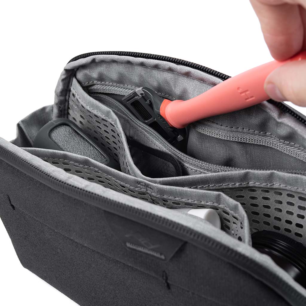 Small Wash Pouch | Black - Image 4