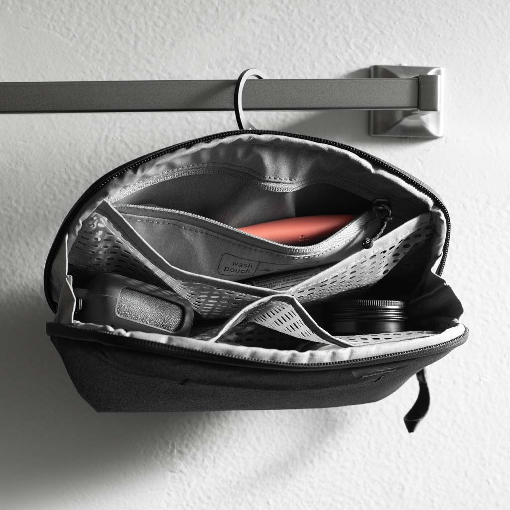 Small Wash Pouch | Black - Image 6