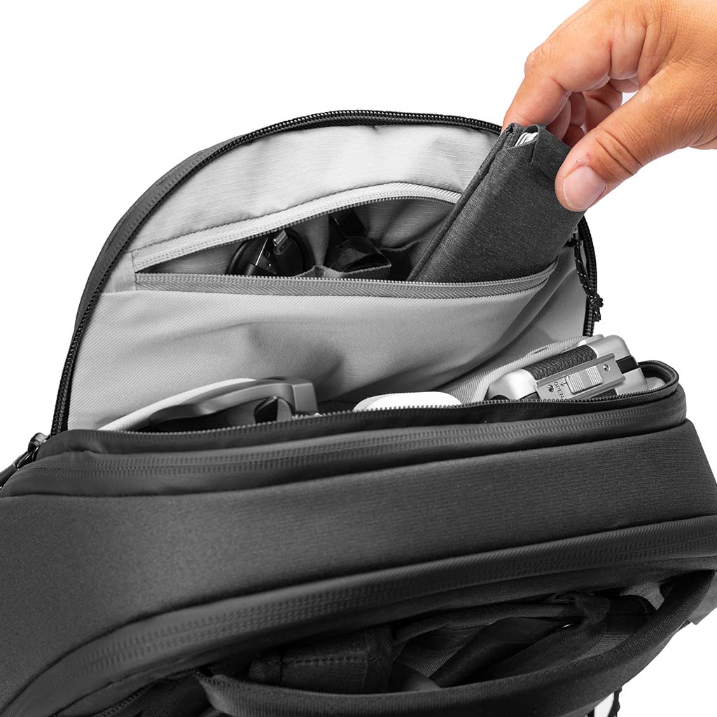 Travel Backpack | 30L | Black (PFAS) - Image 4
