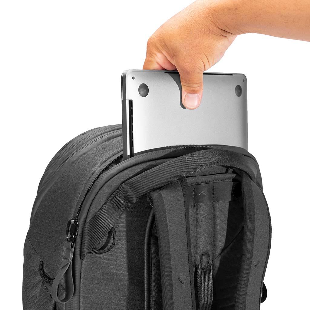 Travel Backpack | 30L | Black (PFAS) - Image 5