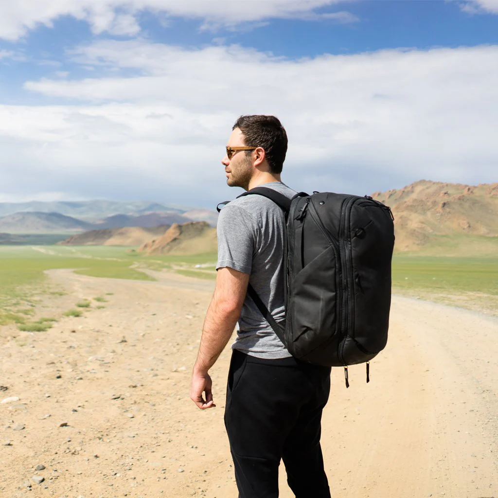 Travel Backpack | 45L | Black - Image 12