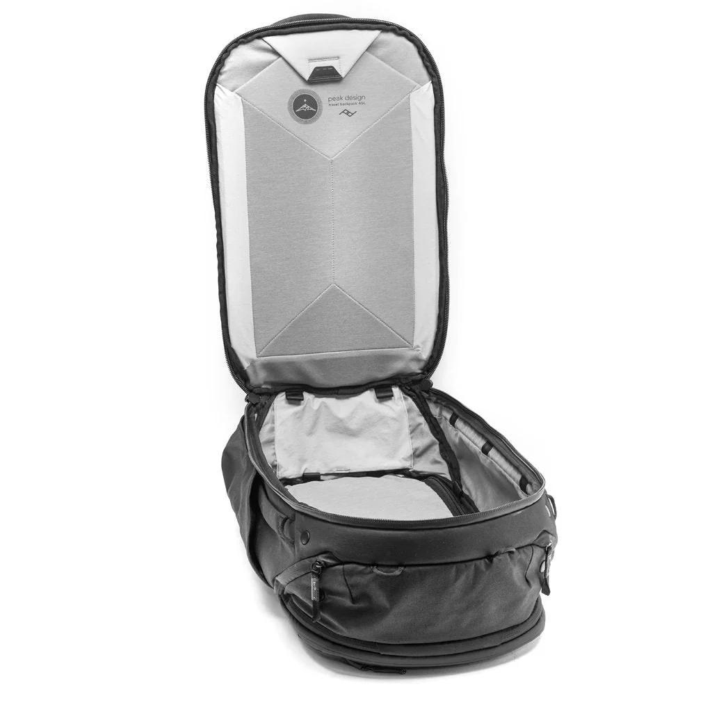Travel Backpack | 45L | Black - Image 6